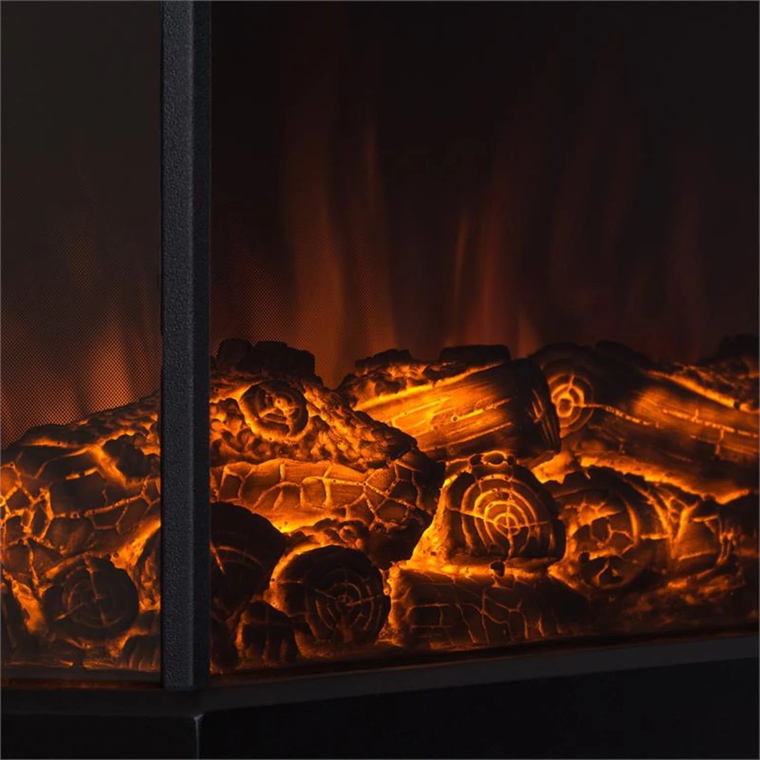 Klarstein Castillo Kaminheizung 1000/2000W Halogen-Beleuchtung – Bild 4