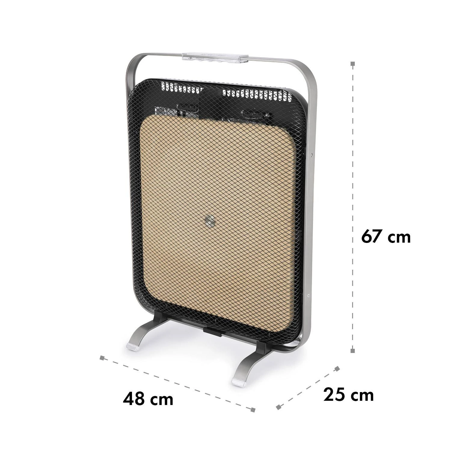 HeatPal Marble Blackline Infrarot-Heizung 1300W Wärmespeicher Marmor – Bild 10