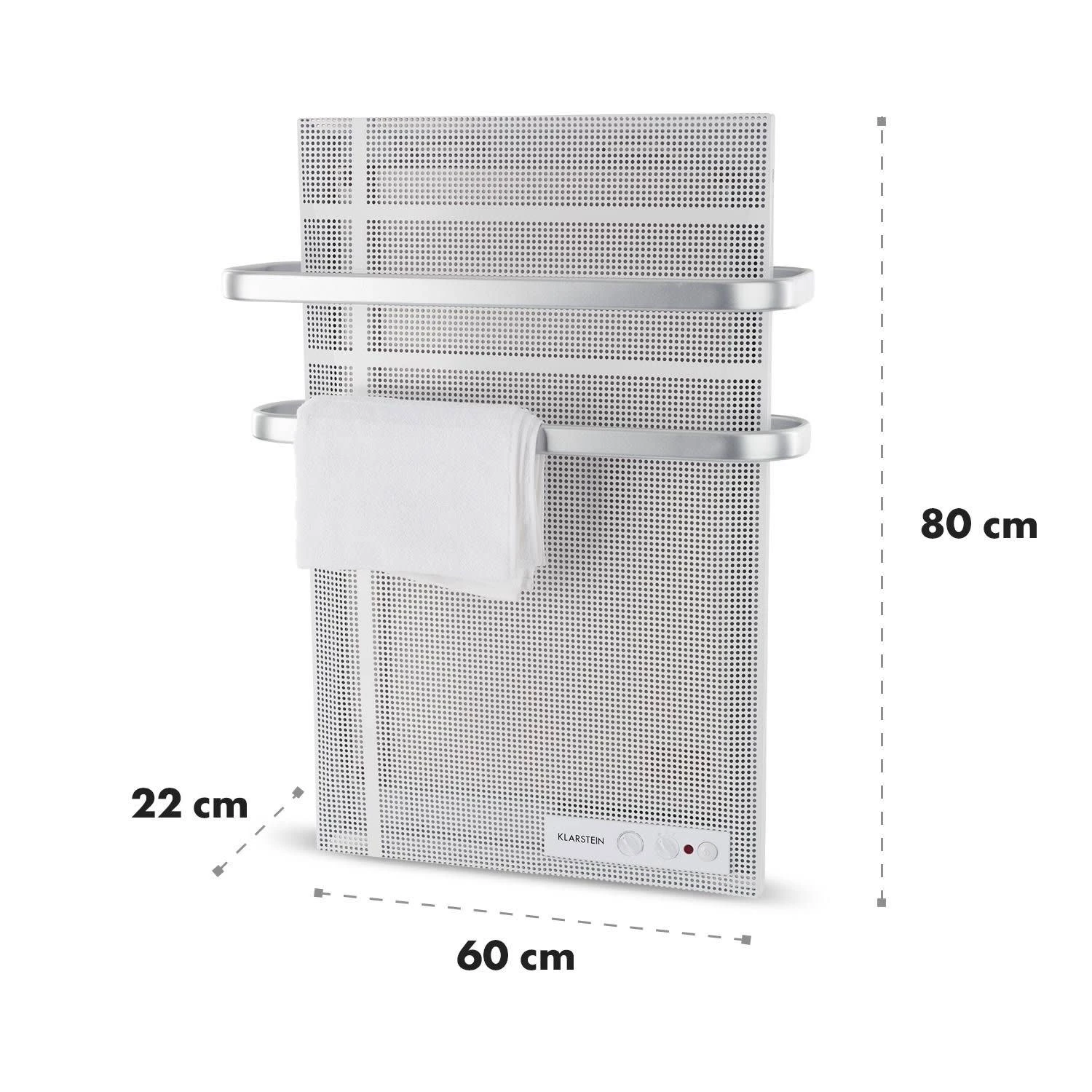 Hot Spot Wave Heizpanel 51x80cm 20m² 1000W Stufenlos IP24 Aluminium – Bild 10
