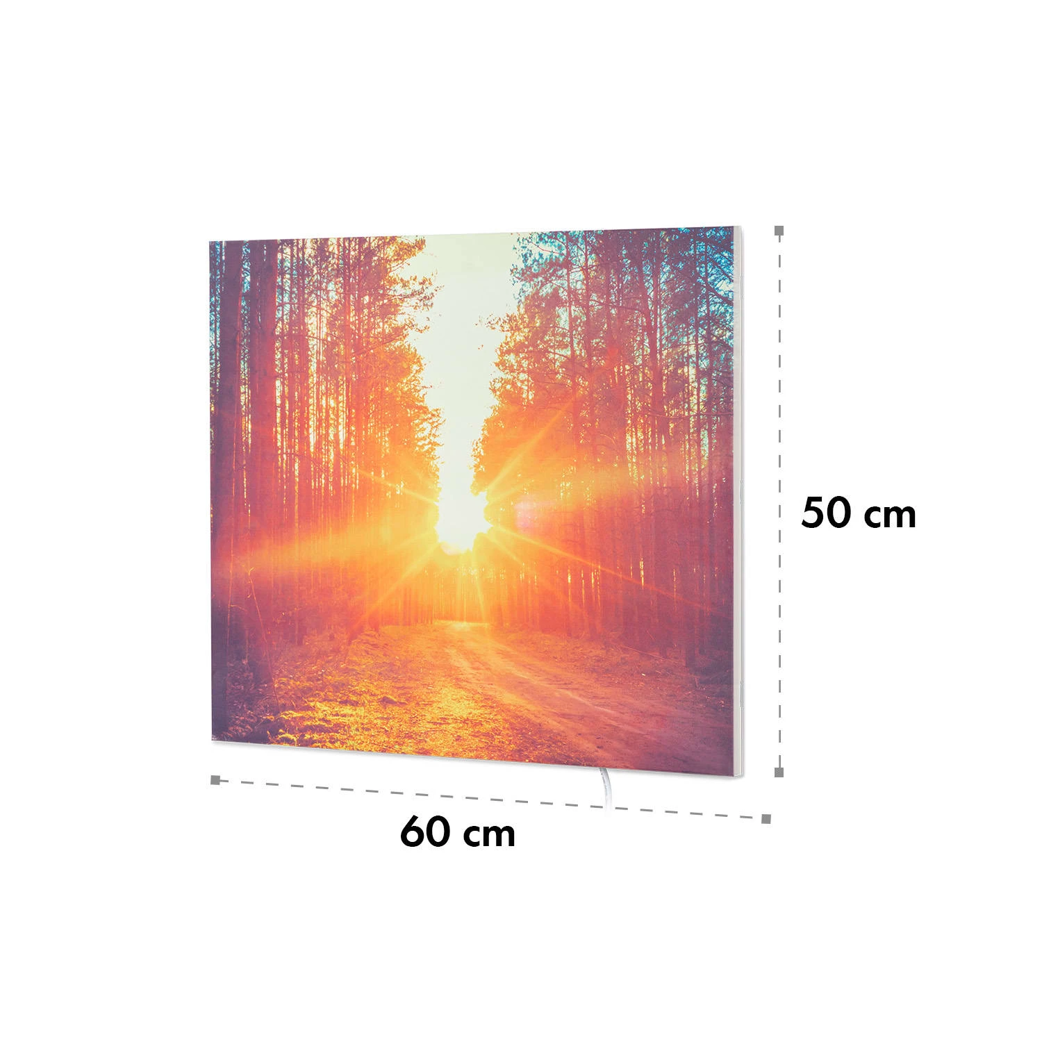 Wonderwall Air Art Infinite 300 Infrarotheizung 60x50 Cm – Bild 8