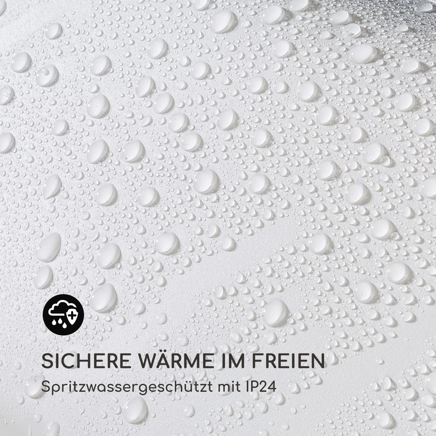 Heat Square Infrarot-Heizstrahler 1000/2000W Carbon IP24 LED – Bild 6