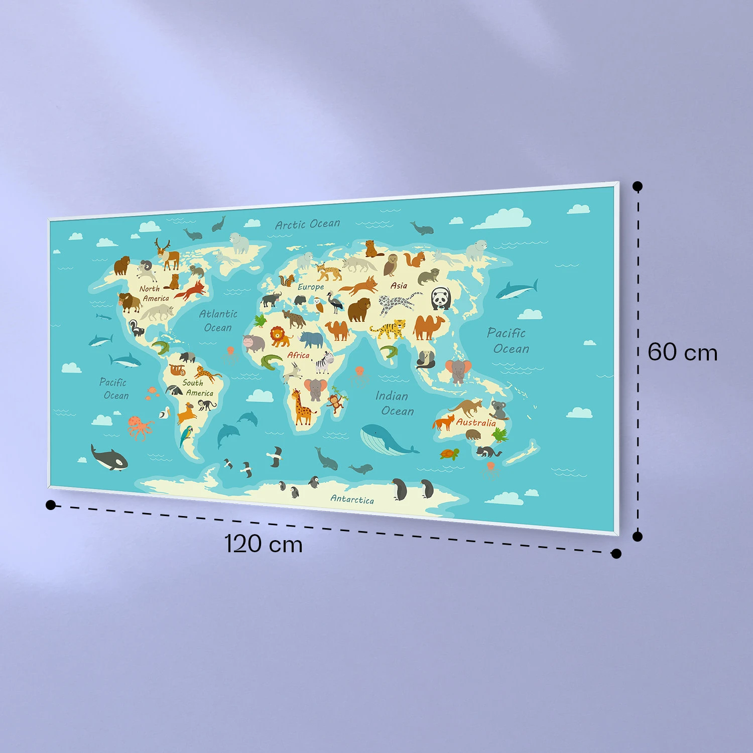 Wonderwall Air Art Smart Infrarotheizung 120x60cm 700W App – Bild 7